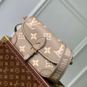 LV Bag Diane PM With Box Dust Bag Sling Belts