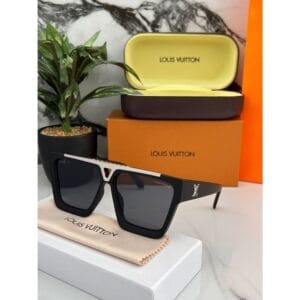 Louis Vuitton Sunglasses Black Sliver