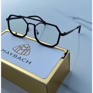 Hexagonal Maybach Sunglasses For Men Black