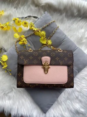 Vuitton Victorie Pink Shoulder Bag